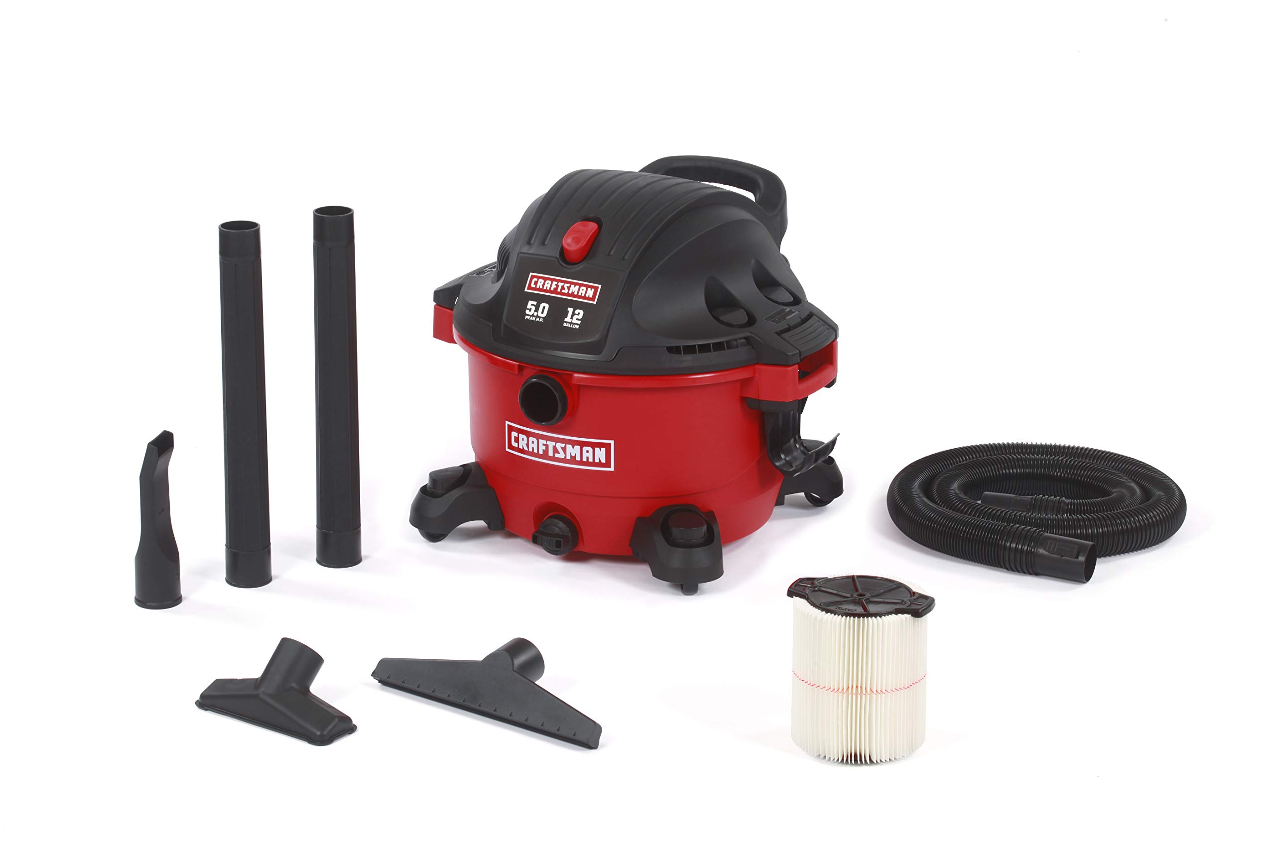 Craftsman 9-17765 12 Gallon 5.0 Peak Horsepower Wet and Dry
